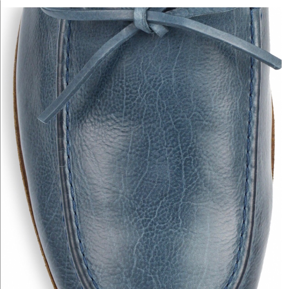 Tod’s Men’s Leather Tie Loafers Sz 5.5(Tod)/6.5US - Picture 4 of 15